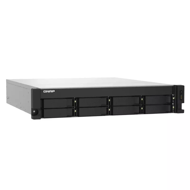 QNAP TS-832PXU-RP NAS Rack (2U) Annapurna Labs AL324 4 GB DDR4 0 TB QNAP Turbo System juoda