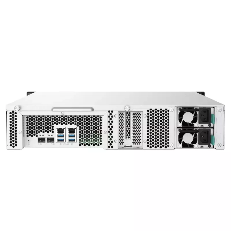 QNAP TS-1232PXU-RP NAS stovas (2U) Annapurna Labs AL324 4 GB DDR4 0 TB QNAP QTS Juoda