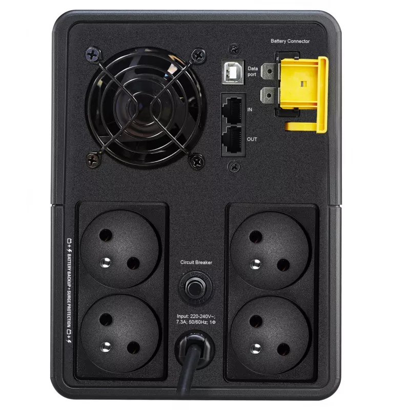 APC Back-UPS 1600VA, Tower, 230V, 4x CEE 7/5 lizdai, AVR