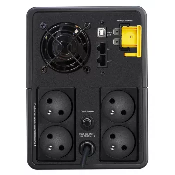 APC Back-UPS 2200VA bokštinis UPS su AVR, 4x CEE 7/5 lizdai, 230V