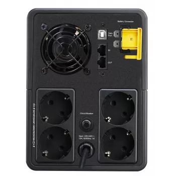 APC Back-UPS 2200VA, bokštas, 230V, 4x CEE 7/7 Schuko lizdai, AVR