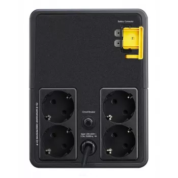 APC Easy UPS nepertraukiamo maitinimo šaltinis (UPS) Linijinis-interaktyvus 1,2 kVA 650 W 4 AC lizdai