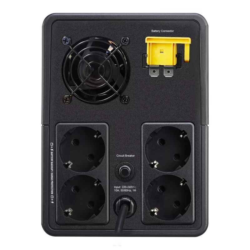 APC Easy UPS nepertraukiamo maitinimo šaltinis (UPS) Line-Interactive 2,2 kVA 1200 W 4 AC lizdai