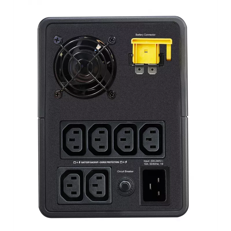 APC Easy UPS 2200VA, bokštas, 230V, 6x IEC C13 lizdai, AVR
