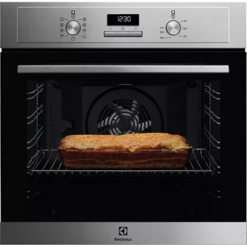 Įmontuojama elektrinė orkaitė Electrolux EOF3H40X 2790 W, juoda, nerūdijantis plienas