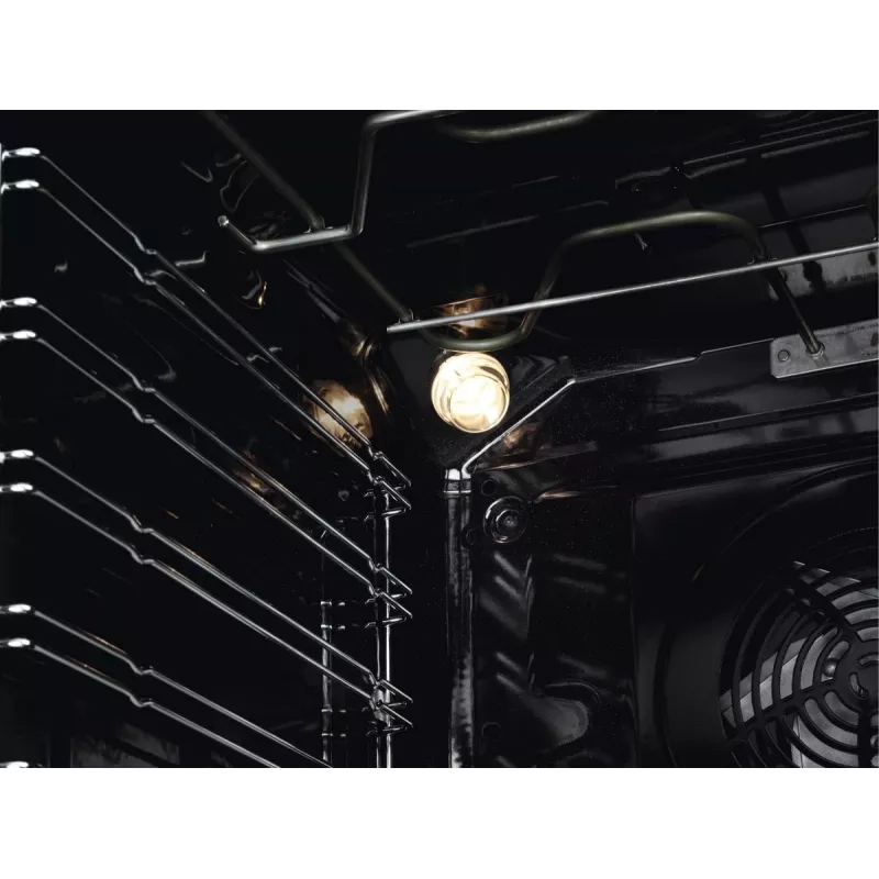 Įmontuojama elektrinė orkaitė Electrolux EOF3H40X 2790 W, juoda, nerūdijantis plienas