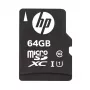 HP SDU64GBXC10HP-EF atminties kortelė 64 GB MicroSDXC UHS-I Class 10