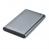 Gembird EE2-U3S-6-GR išorinis 2.5 inch SATA HDD/SSD dėklas su USB 3.1 Type-C, šlifuotas aliuminis, pilka