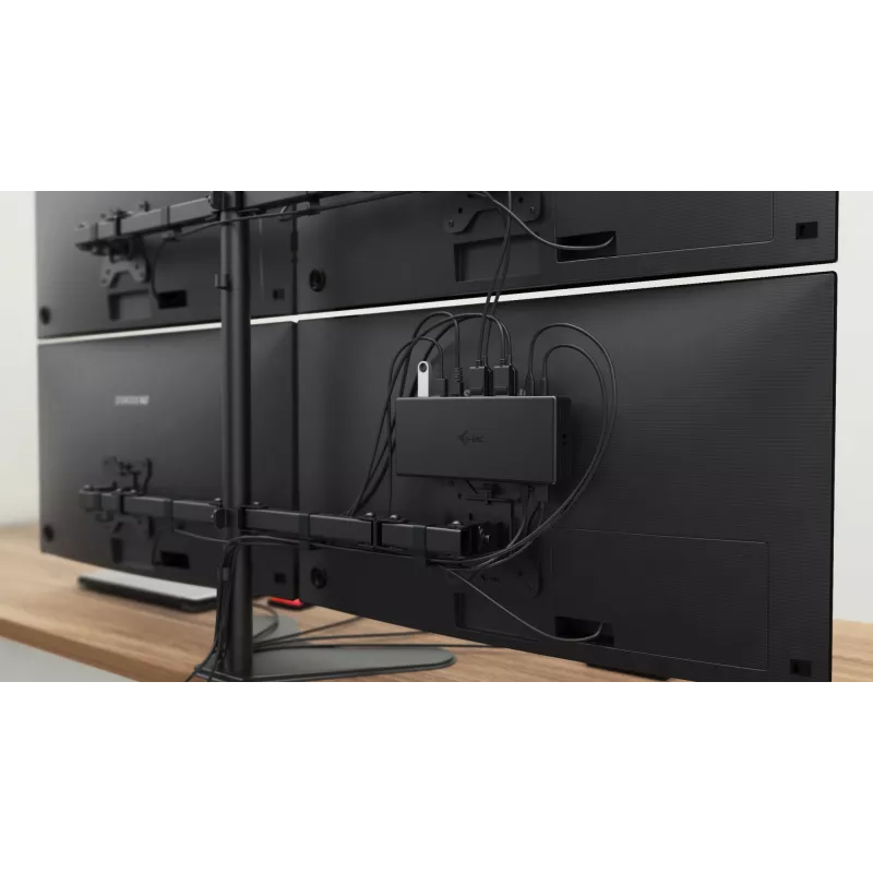 Dokavimo stotelė i-tec USB-C Quattro su keturiais ekranais ir 85 W įkrovimu