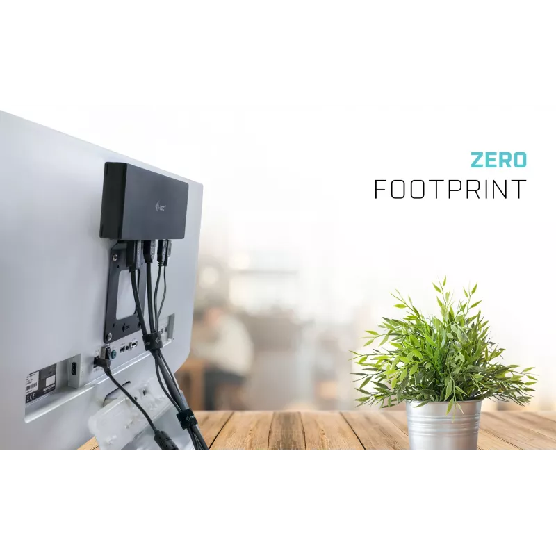 Dokavimo stotelė i-tec USB-C Quattro su keturiais ekranais ir 85 W įkrovimu