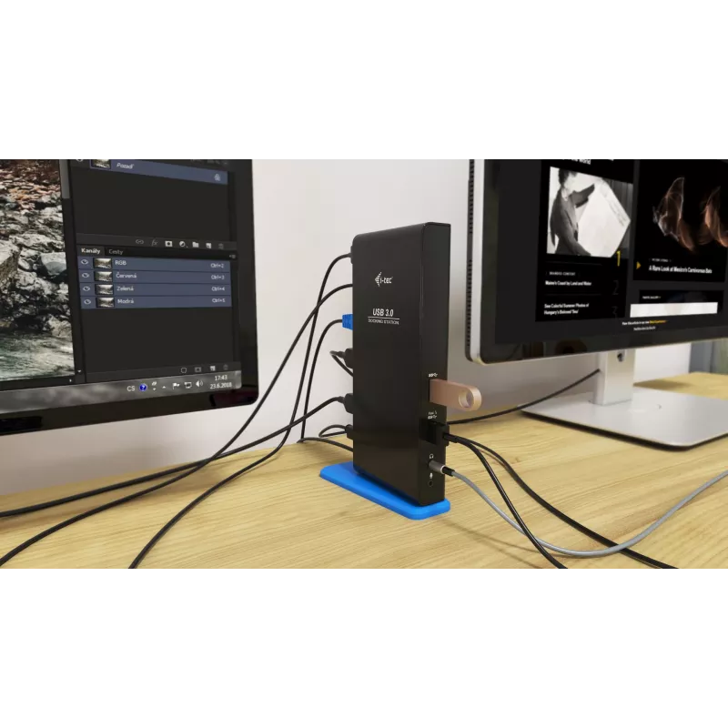 i-tec USB 3.0/USB-C Dual HDMI Dockinė stotelė