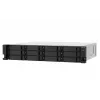 QNAP TS-1273AU-RP-8G NAS / saugojimo serveris stelaže (2U) Ryzen Embedded V1500B 8 GB DDR4 0 TB QNAP QTS Aliuminis, Juoda