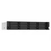QNAP TS-1273AU-RP-8G NAS / saugojimo serveris stelaže (2U) Ryzen Embedded V1500B 8 GB DDR4 0 TB QNAP QTS Aliuminis, Juoda