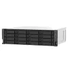 QNAP TS-1673AU-RP-16G NAS/saugyklos serveris Rack (3U) Ryzen Embedded V1500B 16 GB DDR4 0 TB QNAP QTS Juoda, Pilka