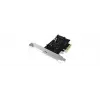 ICY BOX IB-PCI1901-C32 PCIe 3.0 x4 valdiklio kortelė, 1x USB-C 3.2 Gen 2x2, juoda