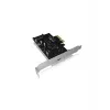 ICY BOX IB-PCI1901-C32 PCIe 3.0 x4 valdiklio kortelė, 1x USB-C 3.2 Gen 2x2, juoda