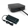i-tec USB-C dviejų monitorių dokų stotelė su 100 W maitinimu ir universalus 100 W įkroviklis