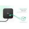 i-tec USB-C dviejų monitorių dokų stotelė su 100 W maitinimu ir universalus 100 W įkroviklis