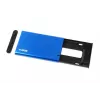Išorinis dėklas HDD/SSD IBOX HD-05 — 2,5 colio SATA III, USB 3.2 Gen 1 (Micro-USB B), iki 10 TB, mėlynas