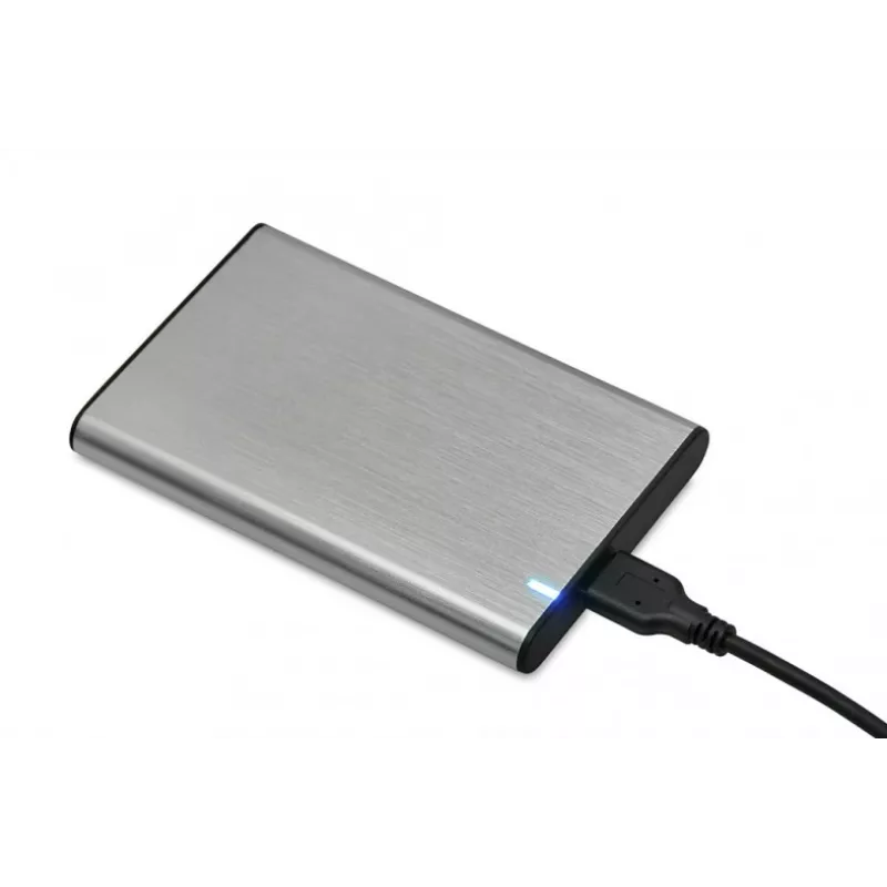 Korpusas HDD/SSD IBOX HD-05 – 2,5 colio SATA III, USB 3.2 Gen 1 (5 Gbit/s), Micro-USB B, iki 10 TB, pilka