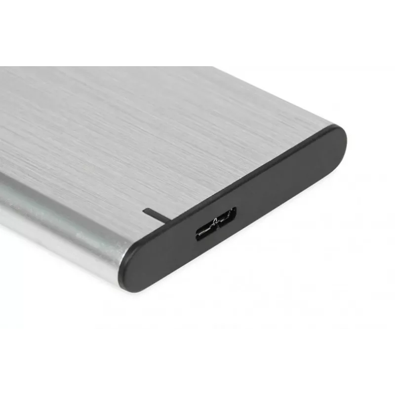 Korpusas HDD/SSD IBOX HD-05 – 2,5 colio SATA III, USB 3.2 Gen 1 (5 Gbit/s), Micro-USB B, iki 10 TB, pilka