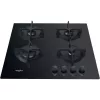 Whirlpool AKT 616/NB Juodas įmontuojamas 60 cm dujinė kaitlentė 4 zonos