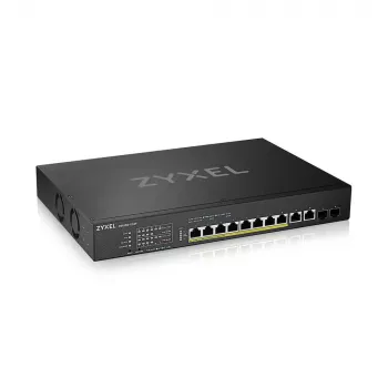 Zyxel XS1930-12HP-ZZ0101F valdomas L3 tinklo jungiklis 10G Ethernet (100/1000/10000) PoE juodas