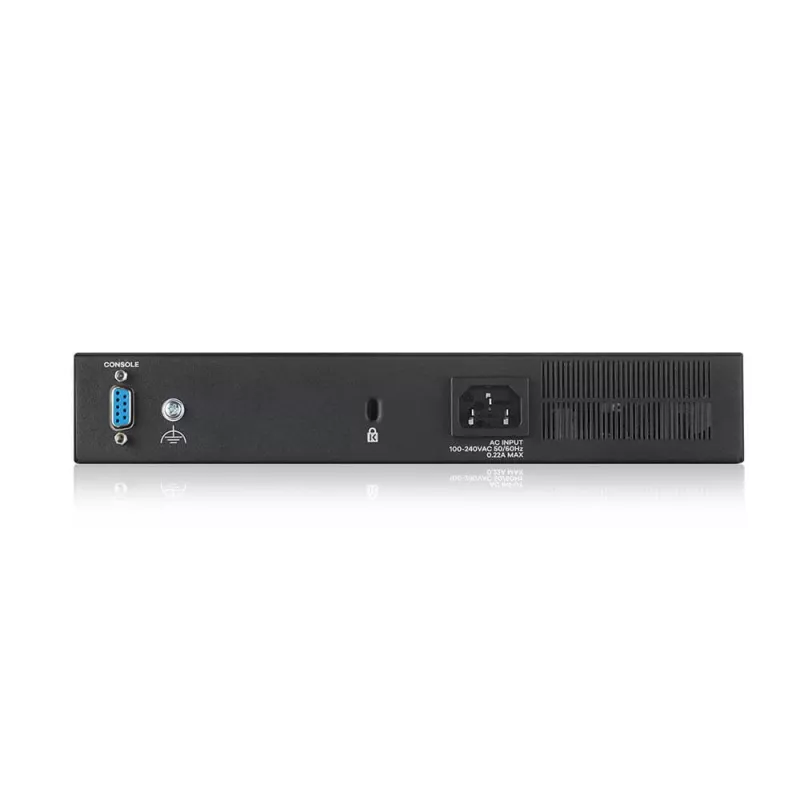 Zyxel GS2220-10-EU0101F valdomas L2 Gigabit Ethernet komutatorius (10/100/1000) juodas