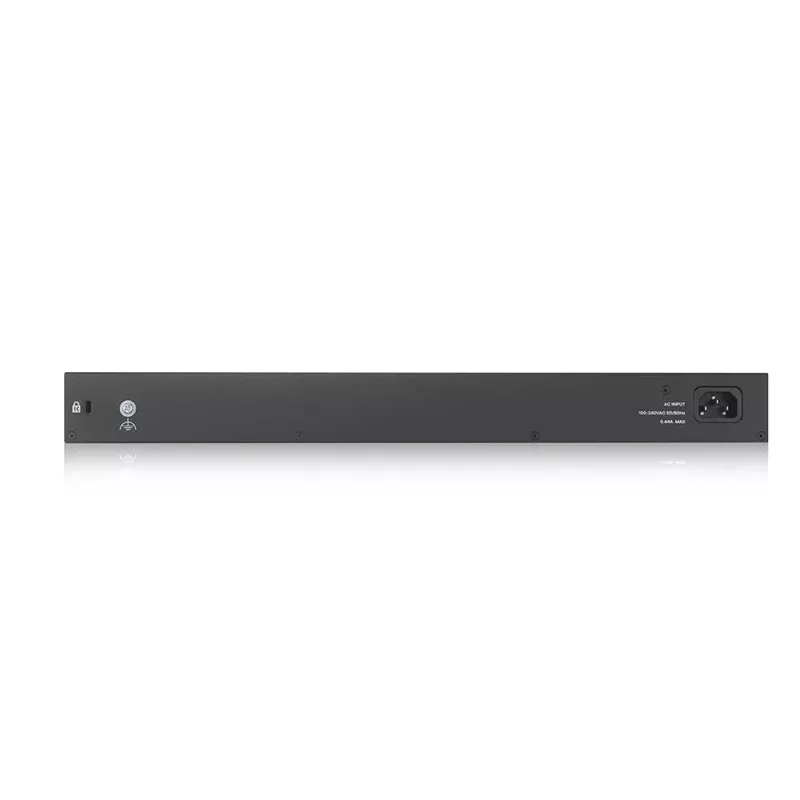 Zyxel GS2220-28-EU0101F valdomas L2 Gigabit Ethernet tinklo jungiklis (24 prievadai, 10/100/1000, juoda)