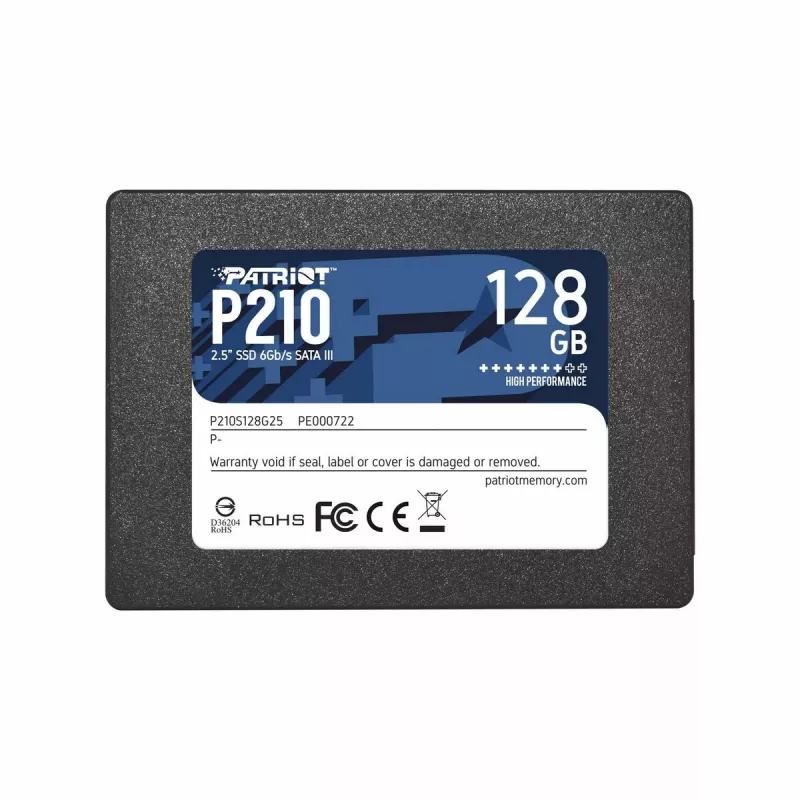 Patriot Memory P210 2,5 colio 128GB Serial ATA III 450/350 MB/s