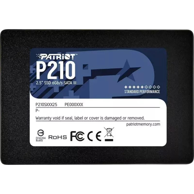 Patriot Memory P210 2,5 colio 128GB Serial ATA III 450/350 MB/s