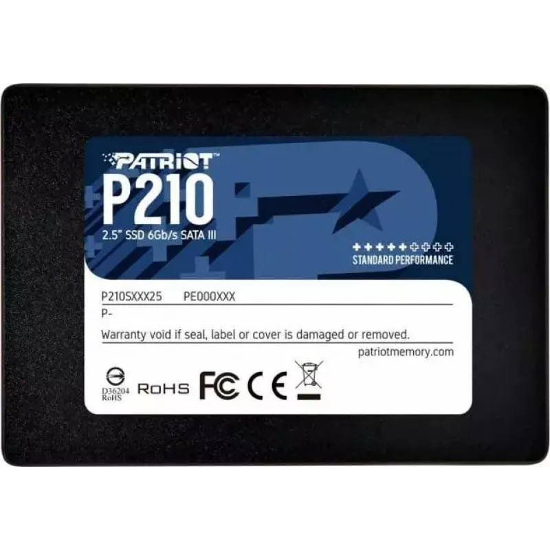 Patriot Memory P210 2,5 colio 128GB Serial ATA III 450/350 MB/s