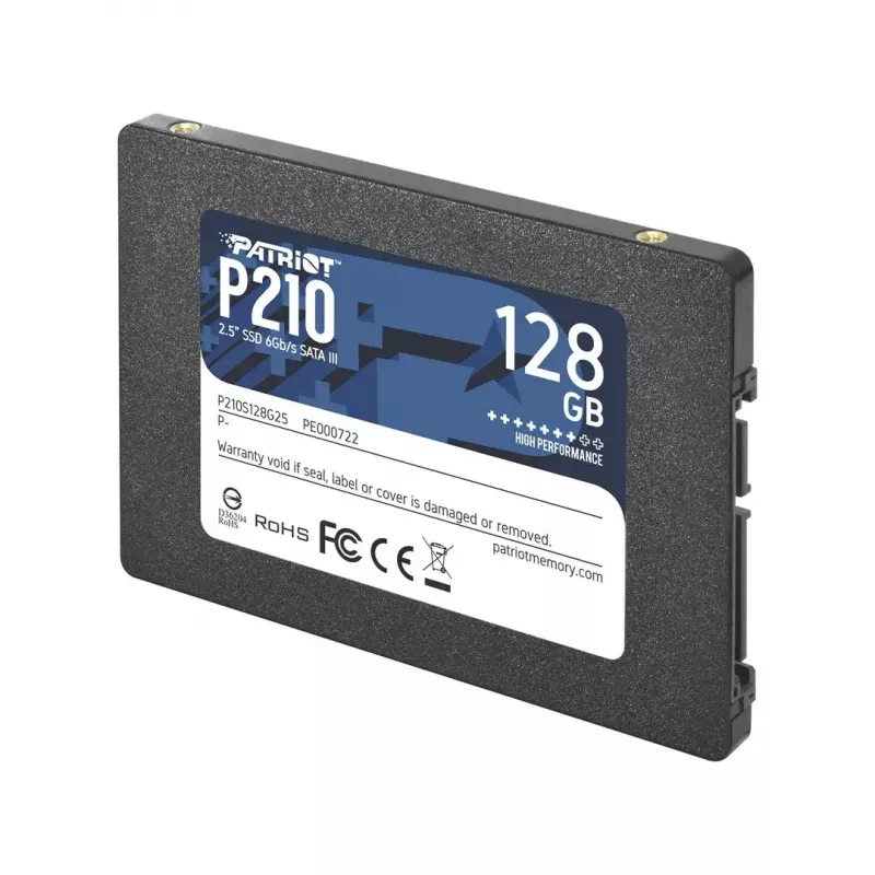 Patriot Memory P210 2,5 colio 128GB Serial ATA III 450/350 MB/s