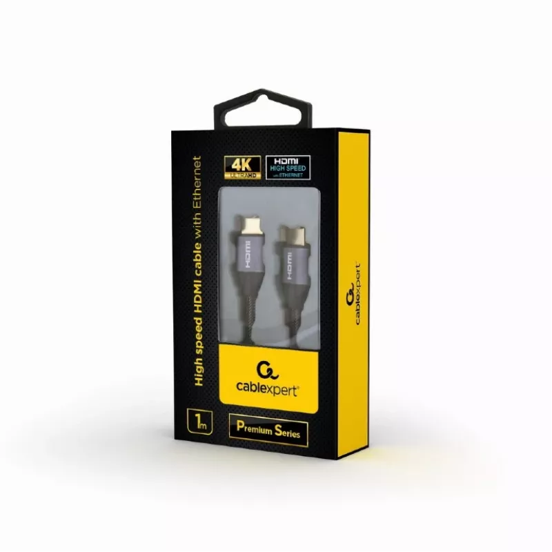 Gembird CCBP-HDMI-1M aukštos spartos HDMI laidas su Ethernet, 1 m
