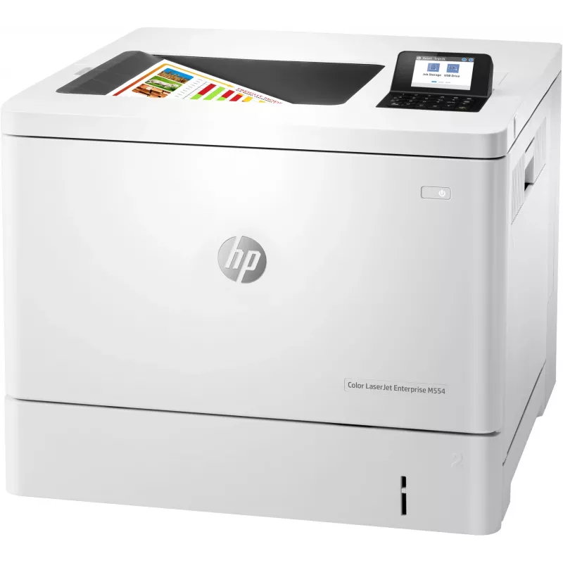 HP Color LaserJet Enterprise M554dn spausdintuvas, lazerinis, spalvotas, 1200 x 1200 DPI, A4, 33 ppm, dvipusis spausdinimas