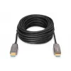DIGITUS HDMI AOC hibridinis šviesolaidinis laidas, A tipo M/M, 15m, UHD 8K@60Hz, CE, juodas