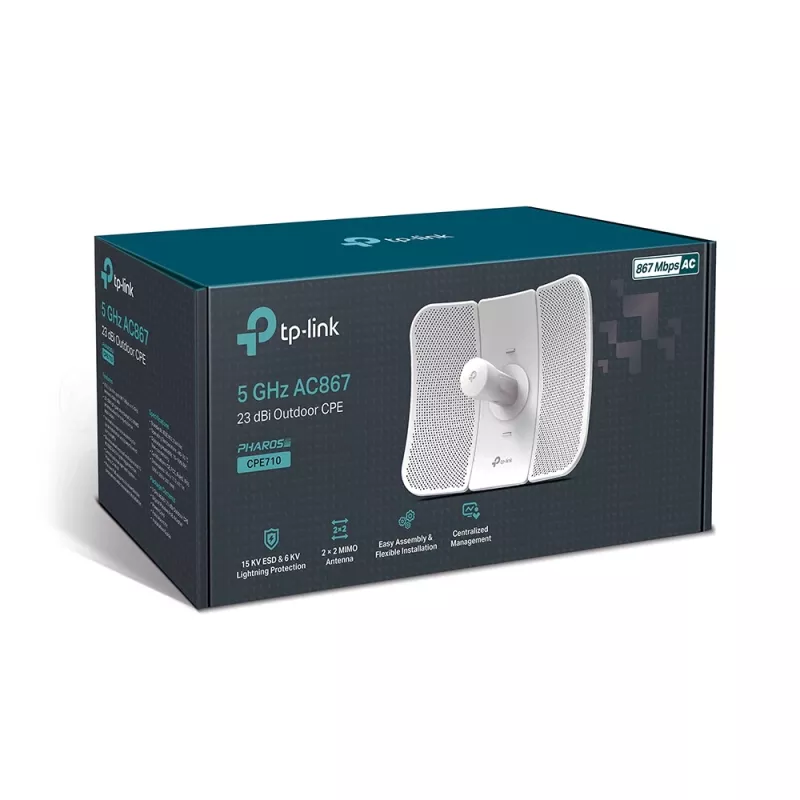 Belaidis prieigos taškas TP-Link CPE710 5 GHz 802.11ac