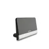 Philips SDV6222/12 skaitmeninė TV antena, juoda, sidabrinė, 48 dBi, FM, UHF, VHF, 1,8 m, 210 x 100 x 140 mm, Coax