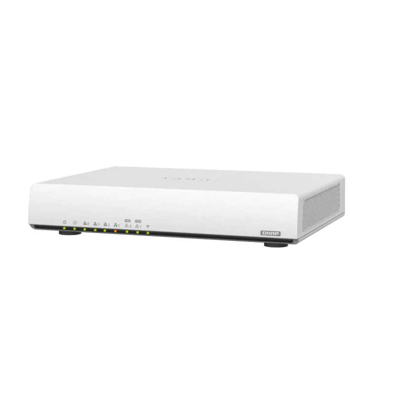 QNAP QHora-301W belaidis maršrutizatorius 10 Gigabit Ethernet dviejų juostų (2,4 GHz / 5 GHz) Baltas