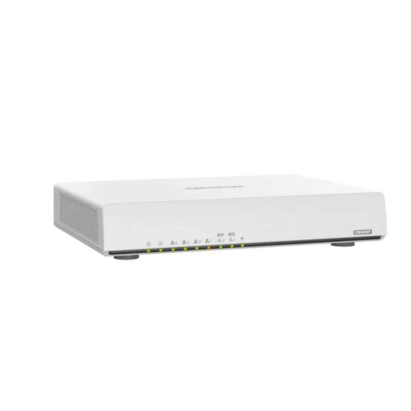 QNAP QHora-301W belaidis maršrutizatorius 10 Gigabit Ethernet dviejų juostų (2,4 GHz / 5 GHz) Baltas