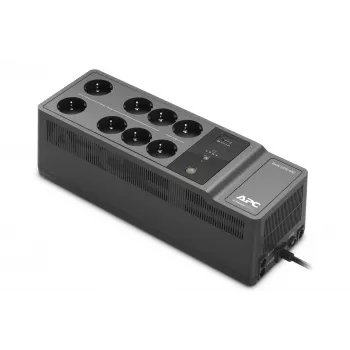 APC Back-UPS 650VA 230V 1 USB įkrovimo prievadas - nepertraukiamo maitinimo šaltinis (USV) Offline 0.65 kVA 400 W 8 lizdai
