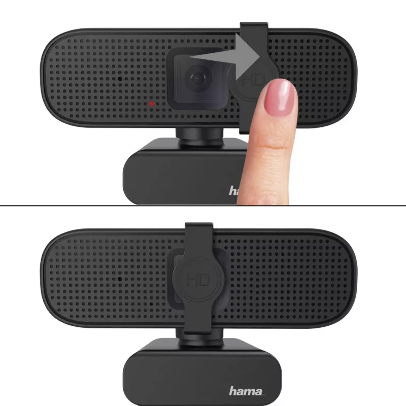Hama C-400 internetinė kamera 2 MP 1920 x 1080 pikselių USB 2.0 Juoda