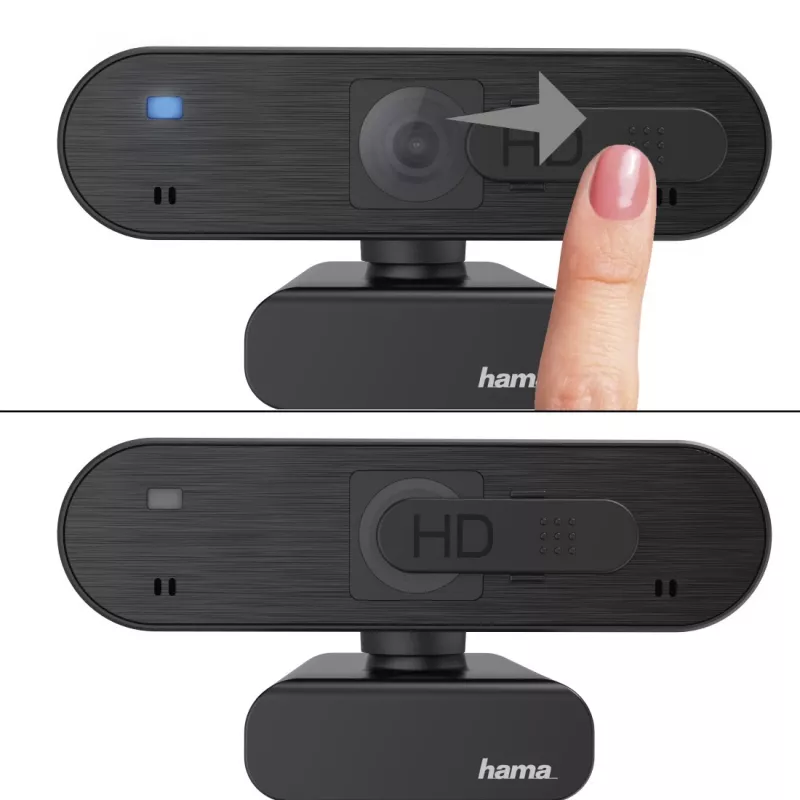 Internetinė kamera Hama C-600 Pro 2 MP 1920 x 1080 pikselių USB 2.0 Juoda