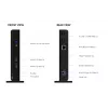 ICY BOX IB-DK2251AC stotelė su USB 3.2 Gen 2 Type-A, juoda