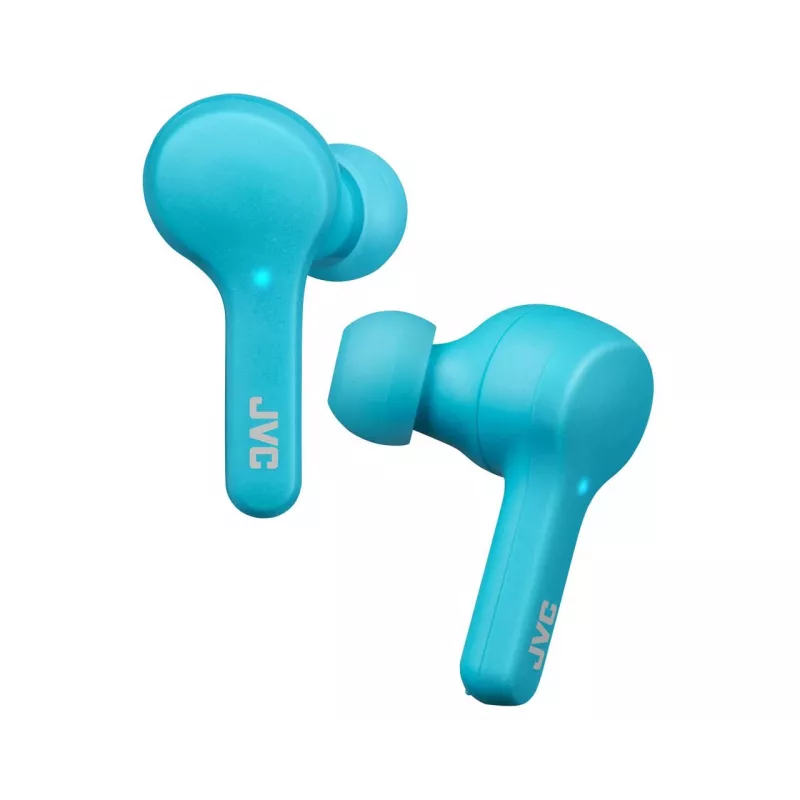 JVC HA-A7T-AN Ausinės True Wireless Stereo (TWS) Į ausį Skambučiai/Muzika Micro-USB Bluetooth Mėlyna