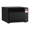QNAP TS-673A NAS bokštas Ryzen Embedded V1500B 8 GB DDR4 0 TB QNAP Turbo System juoda