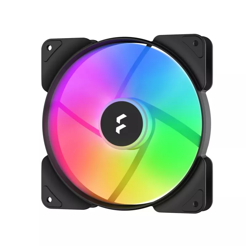 FRACTAL DESIGN Aspect 14 RGB Pwm juodas rėmas