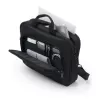 DICOTA Eco Top Traveller BASE - 13-14.1 col. nešiojamojo kompiuterio dėklas - juoda / 300d perdirbtas PET poliesteris