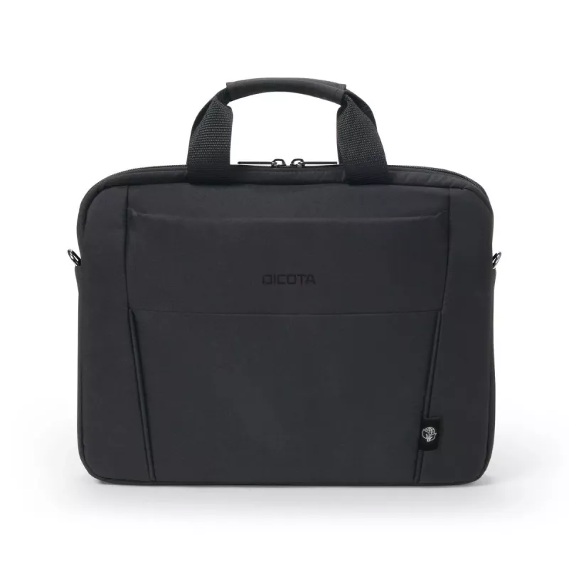 DICOTA Eco Slim Case Base dėklas nešiojamam kompiuteriui 13-14.1 col. juodas / 300d RPET poliesteris