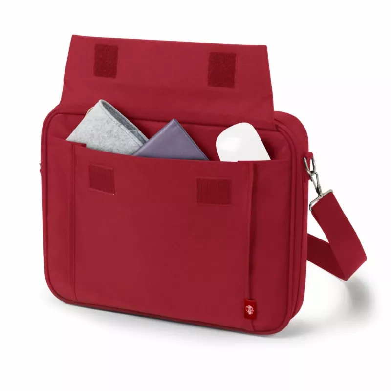 DICOTA Eco Multi Base - Dėklas nešiojamam kompiuteriui 14-15,6 col. - Raudonas / 300d Rpet Poliesteris